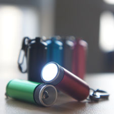 LED keychain light - Good times