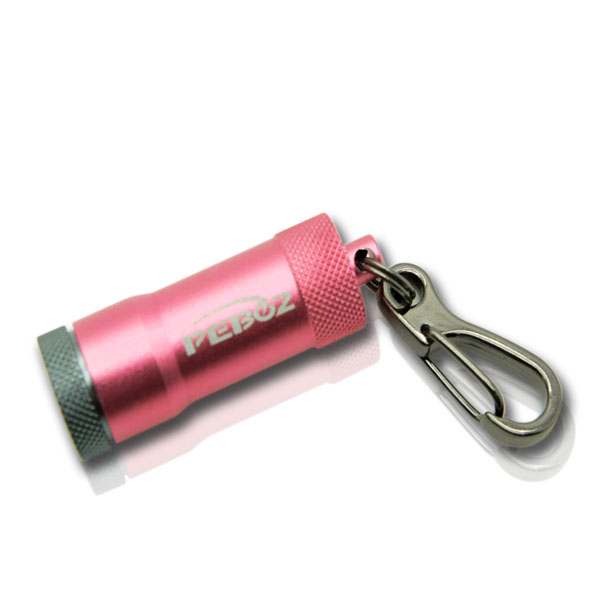 pink led keychain light